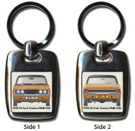 Ford Cortina MkIII GXL 4dr 1970-76 Keyring 5